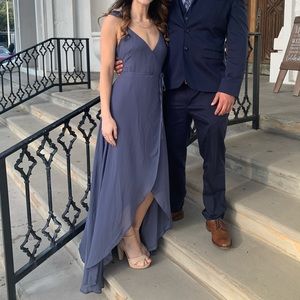 Women’s Lulus Blue Racerback Dress